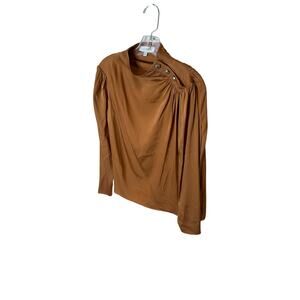 Intermix Monica silk turtleneck-size‎ 6